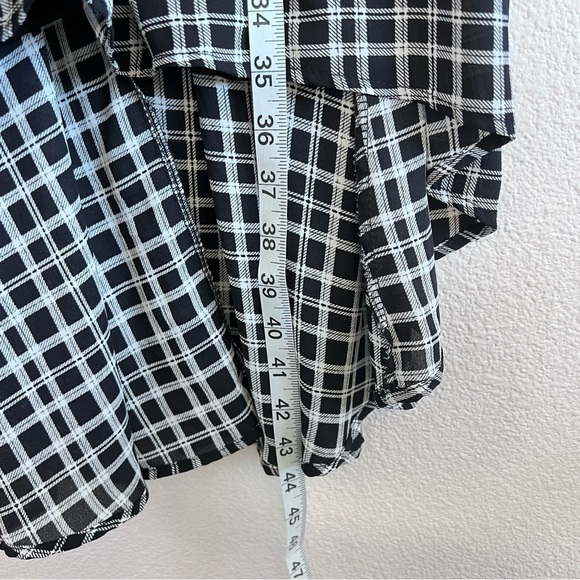 Painted Threads Women’s High Low Checkered Dress - Picture 13 of 14